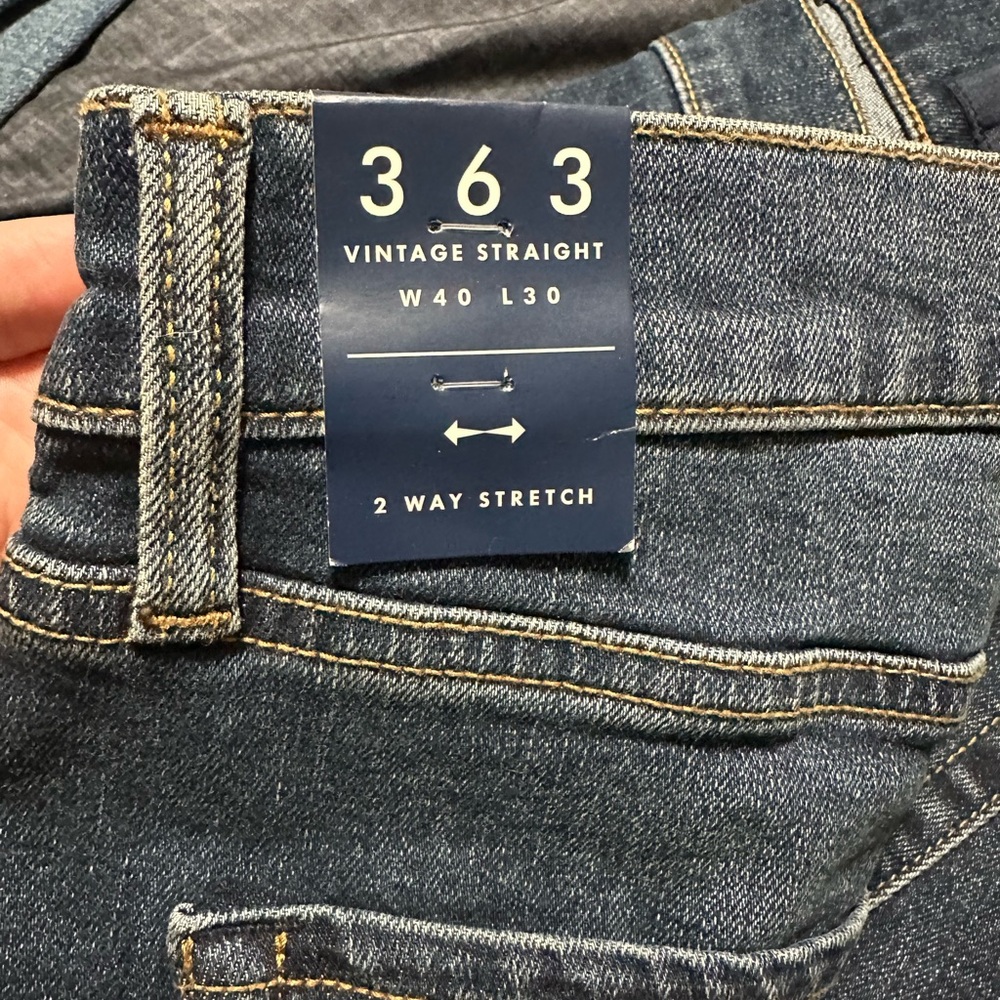 Lucky Brand Blue Straight Jeans - Picture 2 of 2